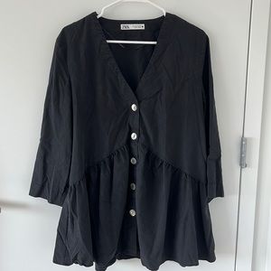 Black Zara top/dress